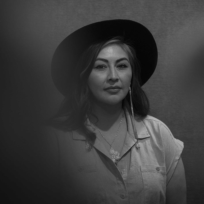 Arla Lucia x IndigiExchange Sage Earrings