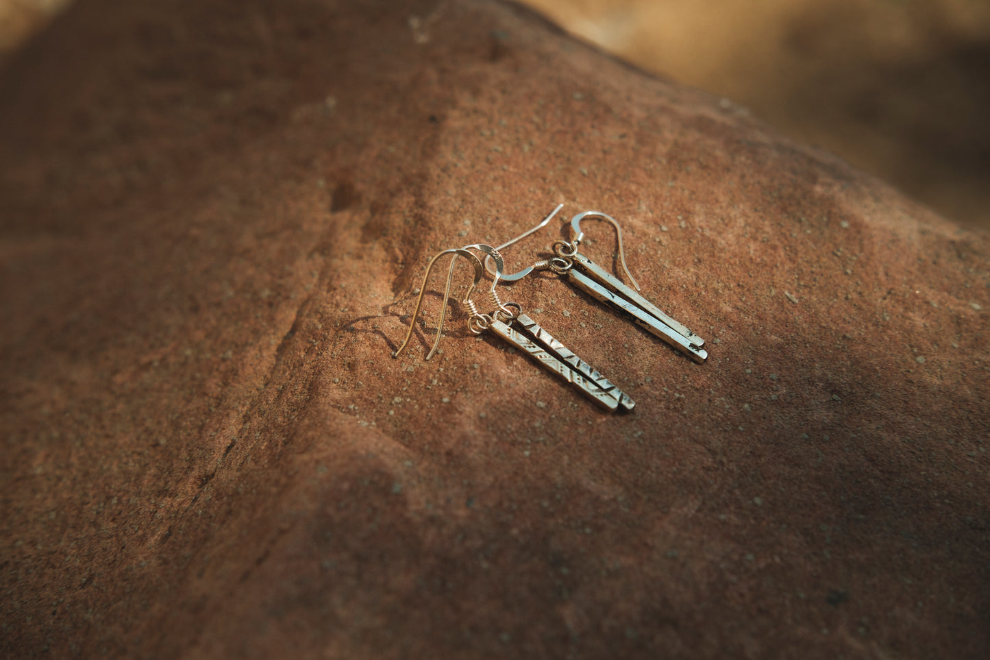 Joseph Bailon Silver Earrings