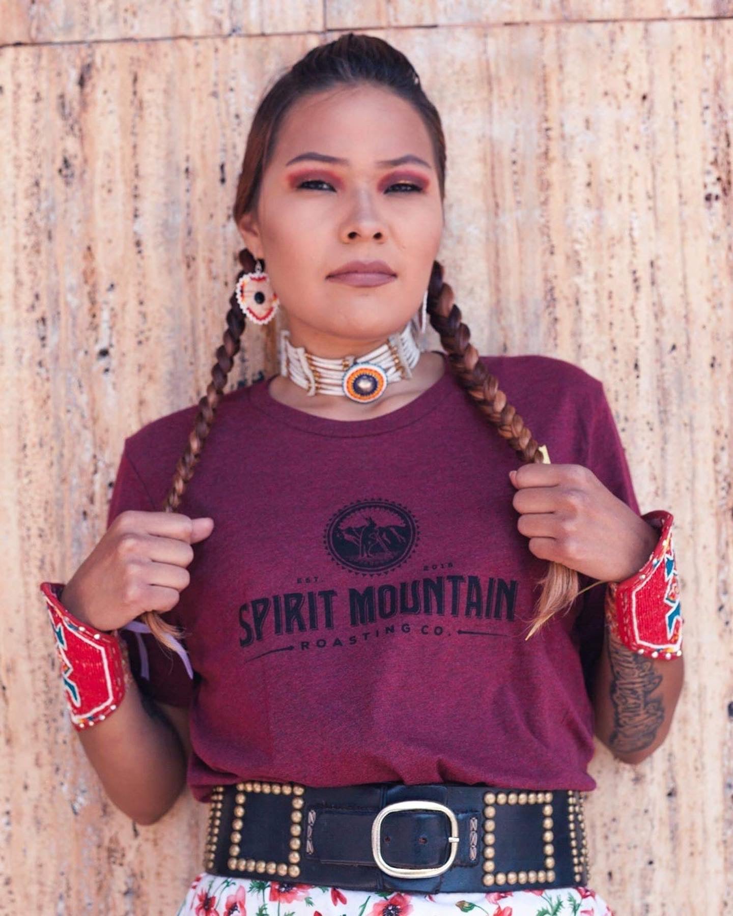 Beaded Cuff by Naomi Skye