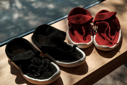 Black Pueblo Moccasins