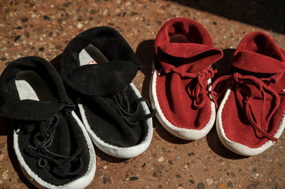 Black Pueblo Moccasins