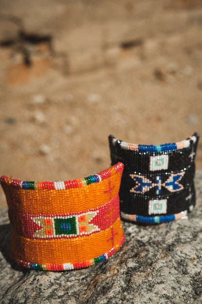 Beaded Cuff by Naomi Skye