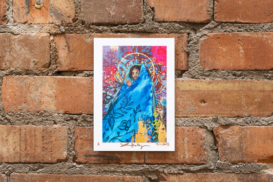 My Sister Saw The Colors Of the Other World 5x7 (2025) Lauren Kelly Print