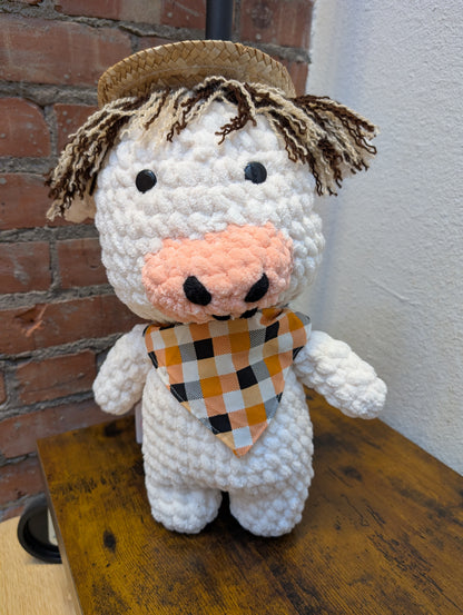 Moo Moo Crochet Cow