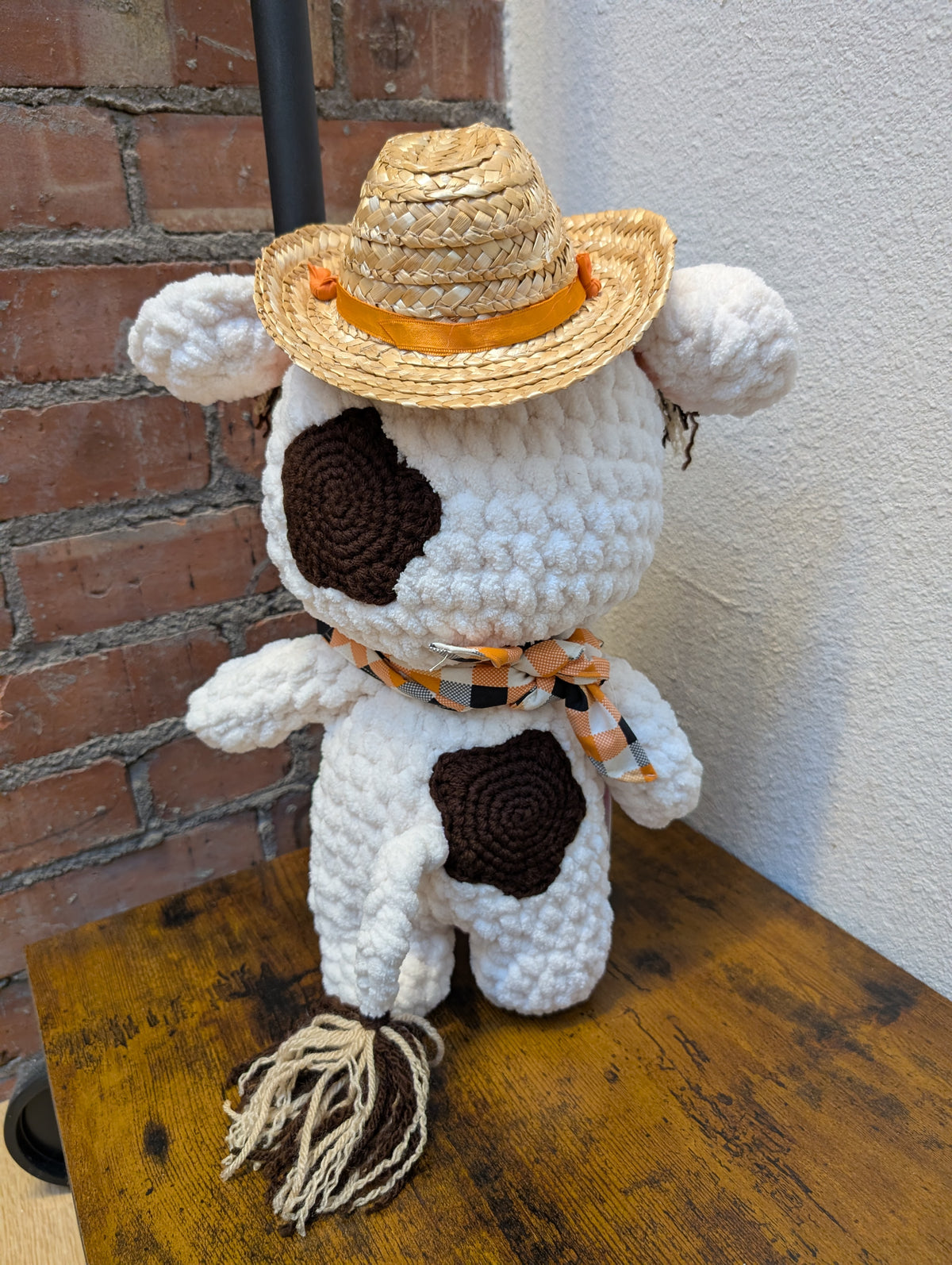 Moo Moo Crochet Cow