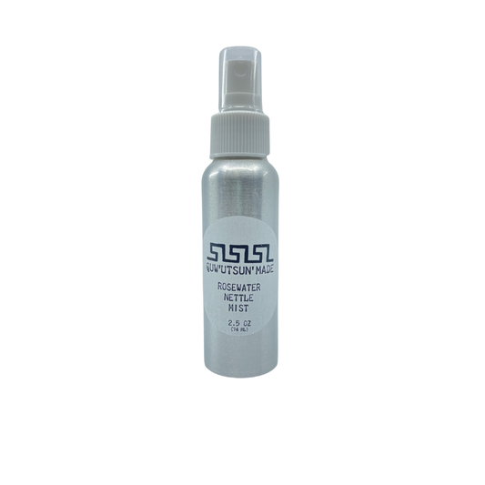 2.5oz Rosewater Nettle Mist - Quw'utsun' Made